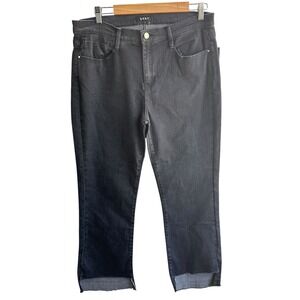 DKNY Foundations‎ Denim Jeans Women's Black Minimalist Modern Western Size 29